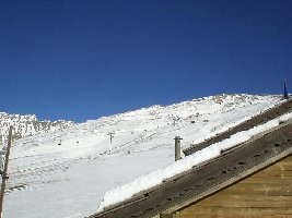 Blick von der Gamsstadlhütte zur Fleissbahn.