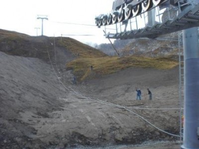 Alles bereit für den Spleiß