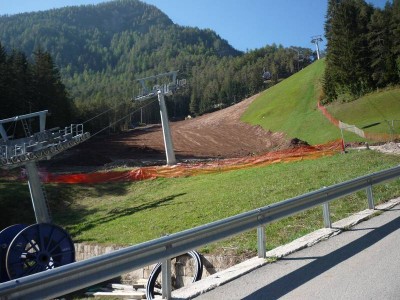 Rekonstruierte Hang am Cianross