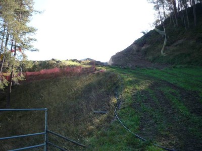 Abfahrt Richtung Pedegá