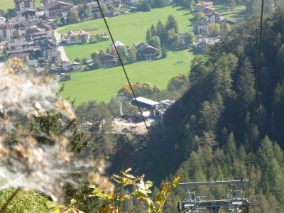 Baustelle Cianross von oben