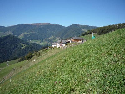 Nicht neu, Piculin-Abfahrt im Sommer