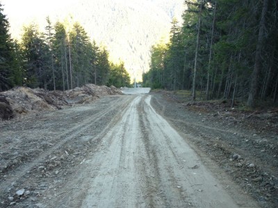 Ob die Trasse auch eine Piste wird...