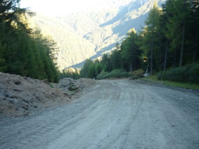 Auf der Piste sind noch Erdarbeiten fällig
