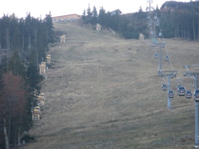 Blick auf die Weltcupstrecke