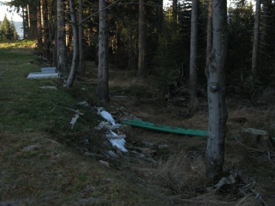 Wasserennahmestelle auch von der Sonnenhangsesselbahn richtung Turnhoflift