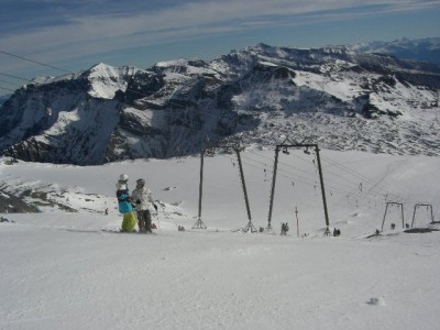 Blick Richtung Gletscher...