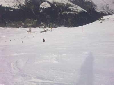 Blick Richtung Davos...