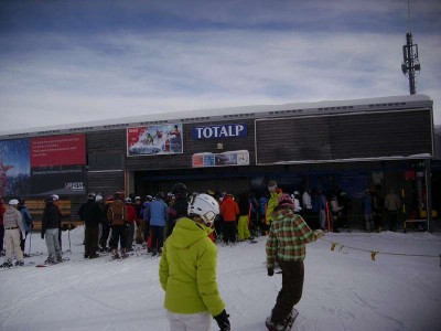 besagte schlange an der totalp-ksb