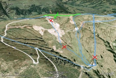 Auslassen des Silberstuben-Lifts durch Querung