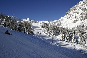 Nochmals Garnitzen 1 mit der Garnitzen - Alm Abfahrt (Nr. 7)