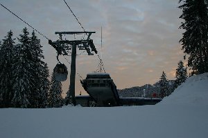 Erste Zwischenstation des Millenium - Expresses (Gmanberg, 1020 m)