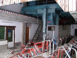 Was waren das fuer geile Zeiten, als sich hier die Seilscheibe noch drehte...