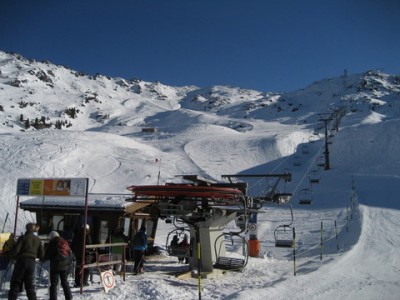 Piste 10 und DS Kapauns