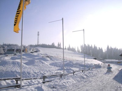 Blick zum SL an der Kappe