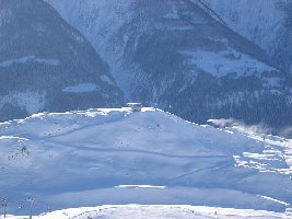 Die bergstation, leider die ganze Woche geschlossen