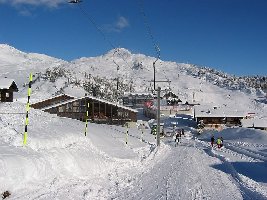 Tellerlift Tanzbode, als Verbindungslift Richtung Riederalp zu benutzen
