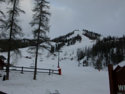 Pisten südwestlich von Vars