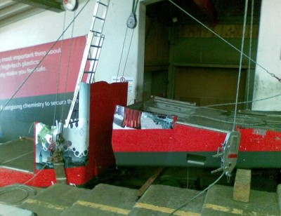 Demontage Parsennbahn 2. Sektion