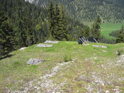 Kurvenstütze Nr. 2 beim Esterberglift.