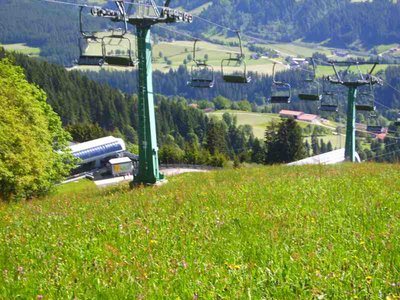 Blick auf die Mittelstation