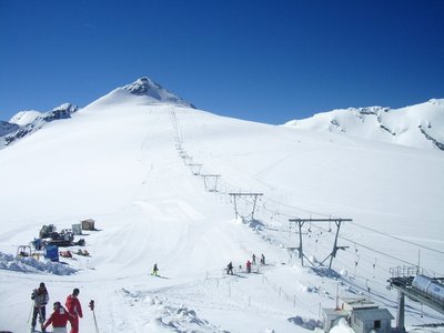 Blick auf die Geister-Lifte vom Livrio.