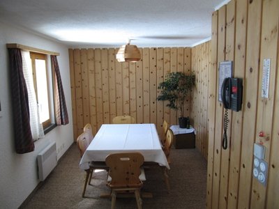 "Jasstisch" im Wohnzimmer