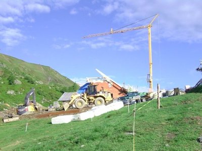 Baustelle Panoramaalm