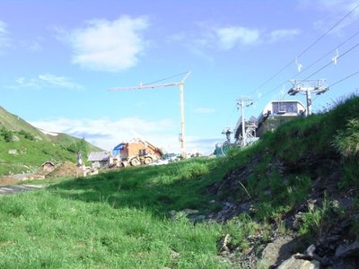 Baustelle Panoramaalm