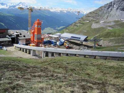 bereits fertige trasse