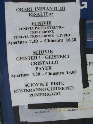 Aktuelle Öffnugszeiten: