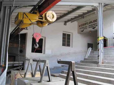 hier wird die neue mal einfahren