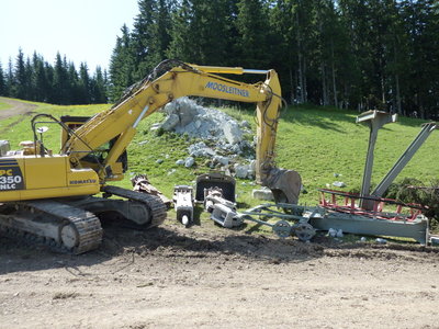 Schweres Gerät inkl. Ergebnis...