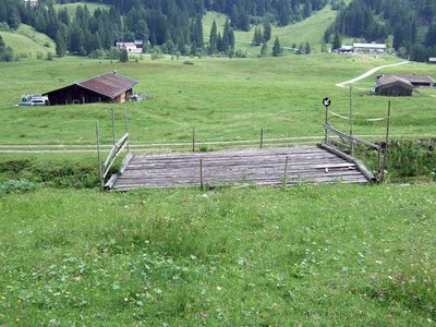 Brücke der Roßkopfabfahrt