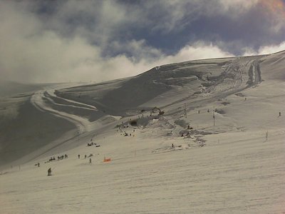 Ende Juli und immer noch Pistenbau!