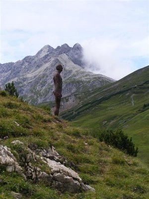 Skulptur aus Stahlguss