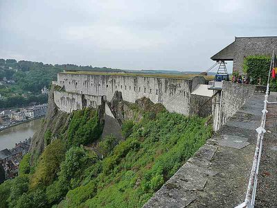Nochmals die Bergstation mit Citadelle.