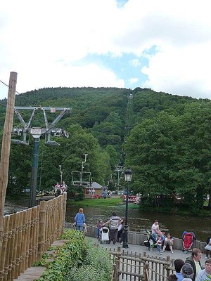 Hier sehen wir die gesamte Lifttrasse.