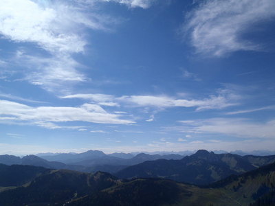 Brecherspitz Blick nach SW am 24.09.2010
