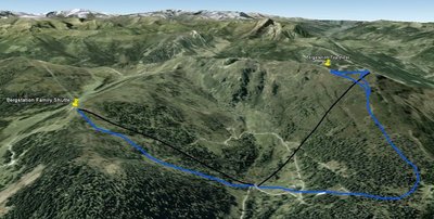 Quelle natürlich Google Earth