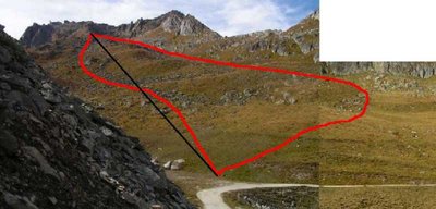 Der eine Wunschtraum der Eggishornbahnen. 400 Höhenmeter und zwei schönen Pisten liessen sich hier schon machen.