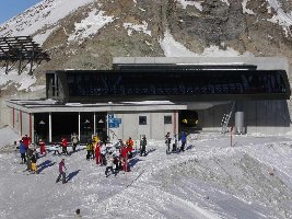 Bergstation der Pezidbahn