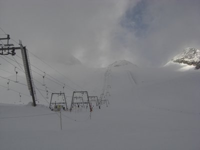 Olperer. Einer der wenigen Lichblicke am Montag