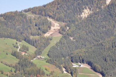 Auch Miara wurde neben der neuen Beschneiung an der Bergstation etwas verbreitert.