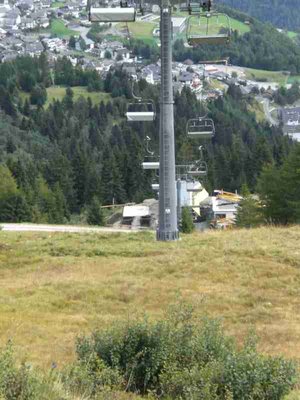 Sattelbahn Talstation