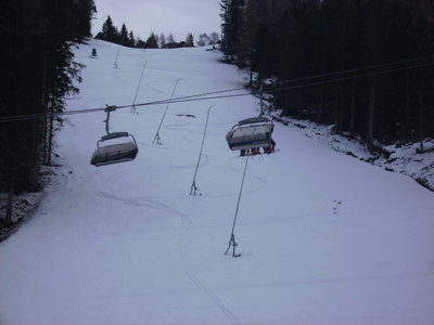 Zirbenwaldabfahrt, leider nicht!