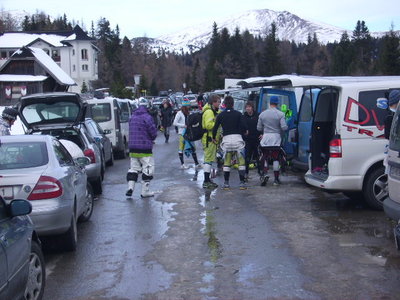 Soviel los ist nicht einmal zur Hauptsaison