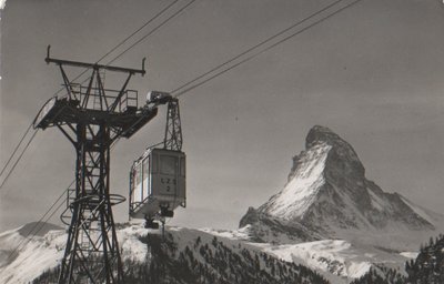 Zermatt Luftseilbahn Zermatt -Schwarzsee LZS 2