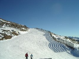 Standardabfahrt vom Aineck