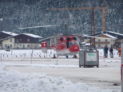 Morgens am Parkplatz